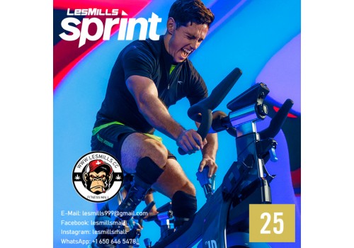 LESMILLS SPRINT 25 VIDEO+MUSIC+NOTES